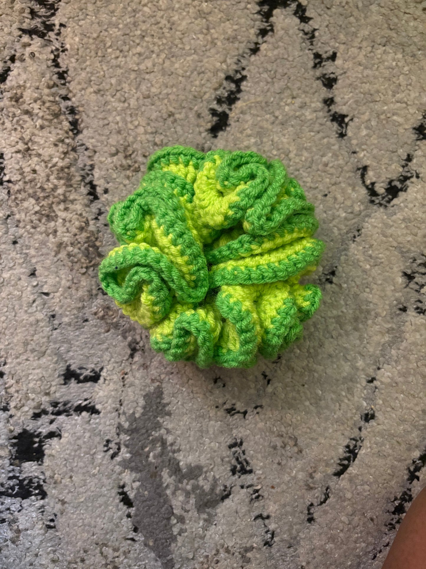 Green Scrunchie