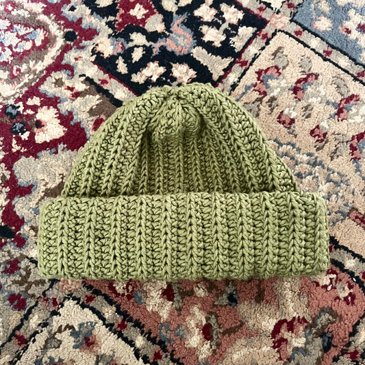 Green Cozy Beanie