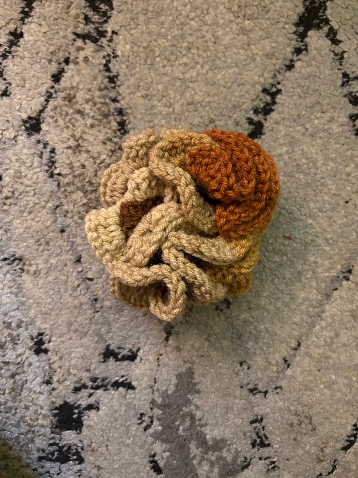 Brown Ombré Scrunchie