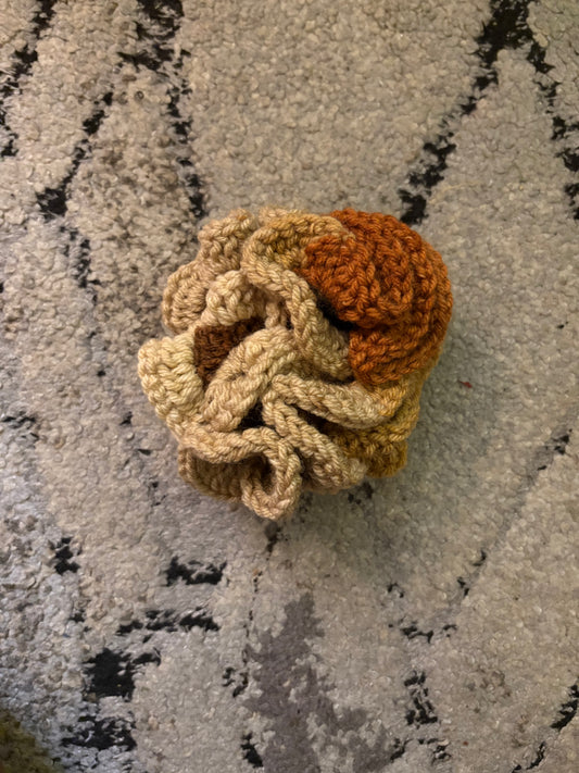 Brown Ombré Scrunchie