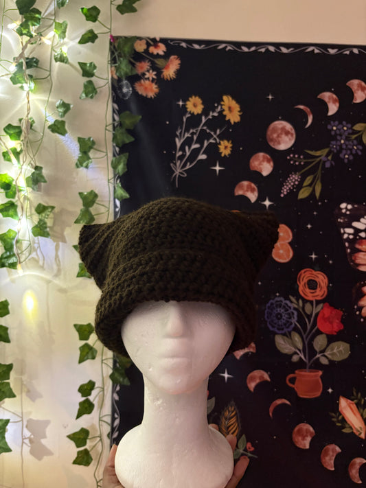 Walnut Cat Beanie